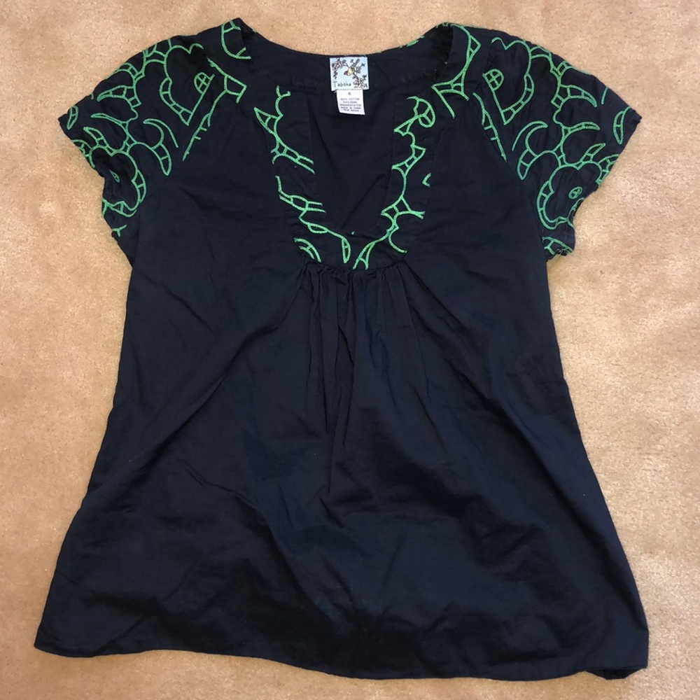 Tabitha - Anthropologie short sleeve blouse